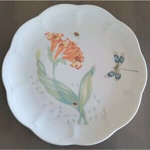 Lenox Butterfly Meadow 9” Dragonfly Salad/Luncheon Plate